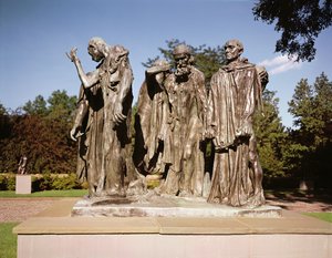 Calais Burghers (bronz)